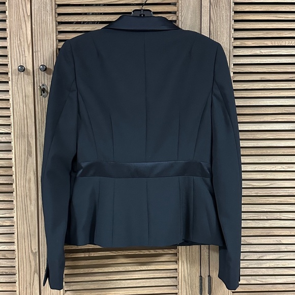 Laundry by Shelli Segal Black Tuxedo Blazer Jacket Women Size 8 - Picture 2 of 13